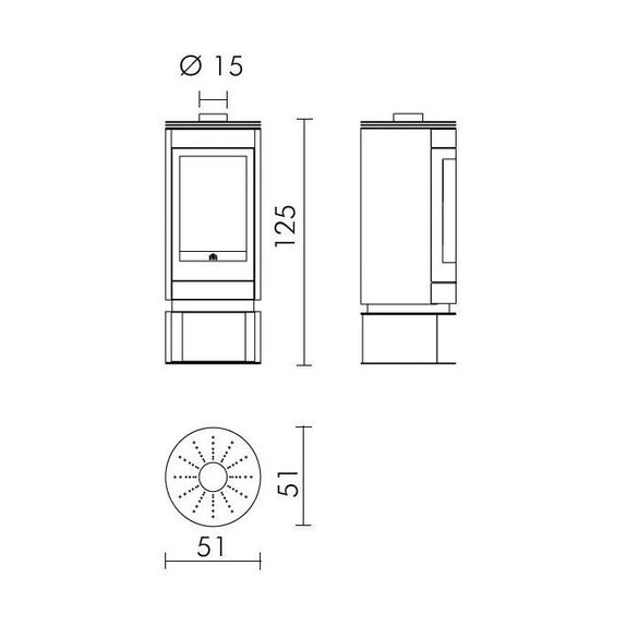 Edilkamin krbové kachle - ROLLER